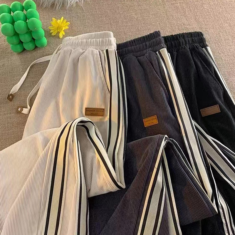 Corduroy Pant Warm - Corduroy Sweatpants Women Y2K High Waist