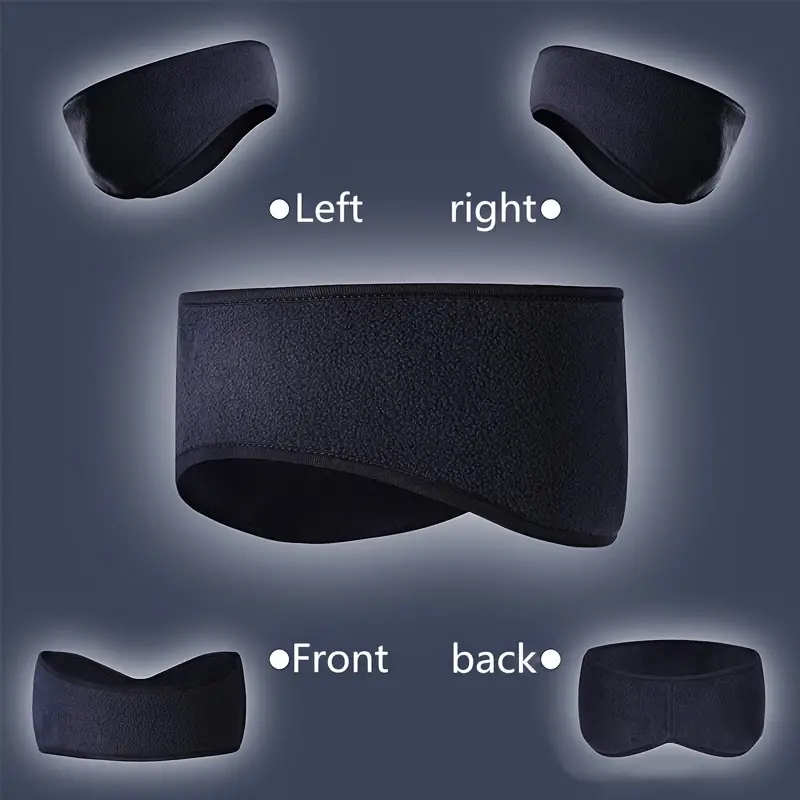 Polar fleece Ear Warmer Muff W - đánh giá và giá Winter Headband Fleece