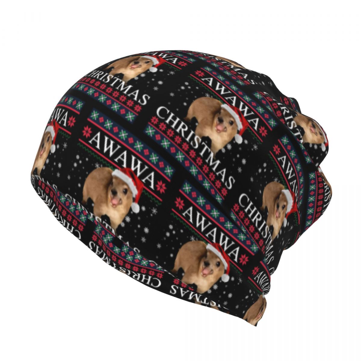 Rock Hyrax Merry Christmas Ugl - đánh giá và giá Knit Beanie Hat Warm
