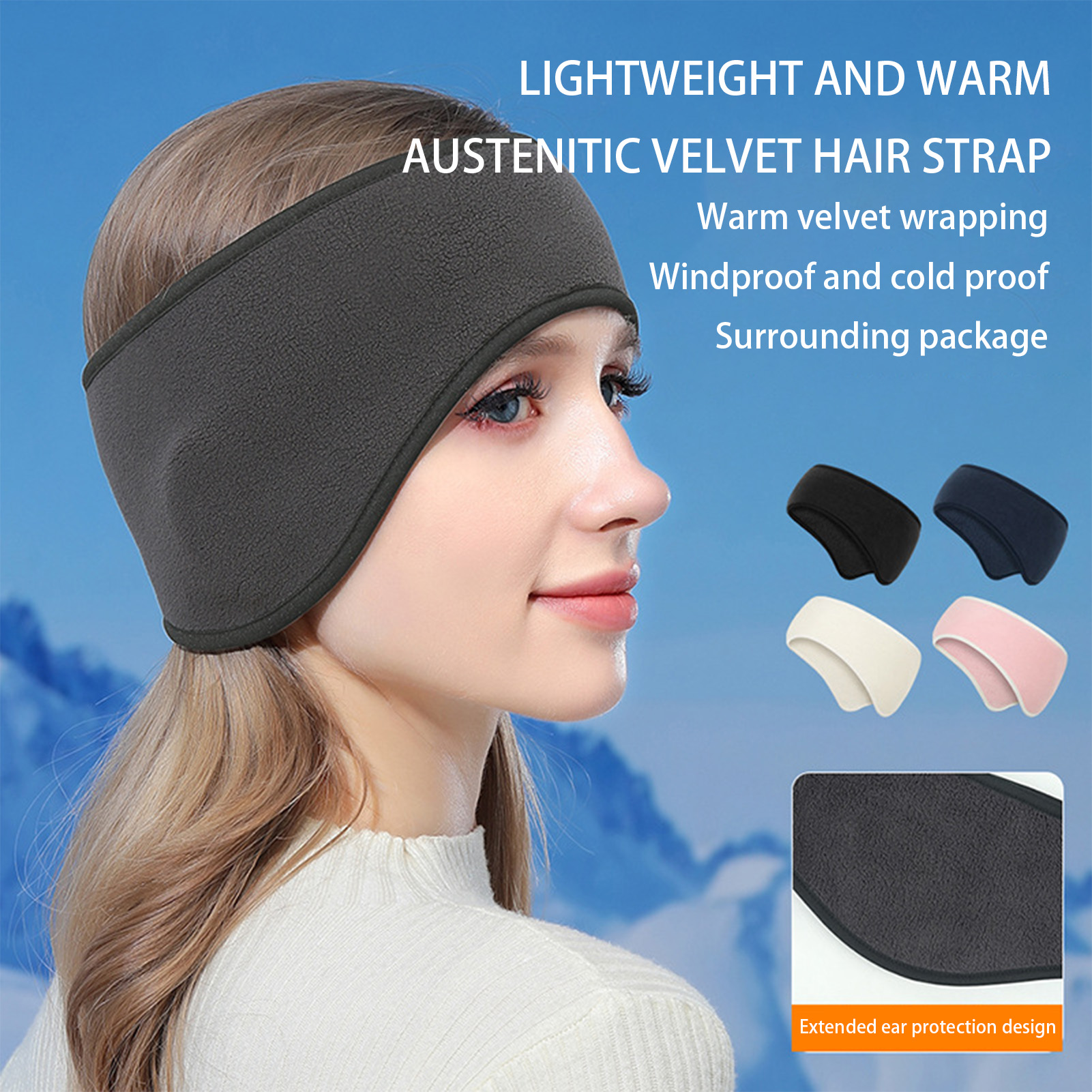 Lightweight Winter Fleece Ther - đánh giá và giá Fleece Ear Warmer Band