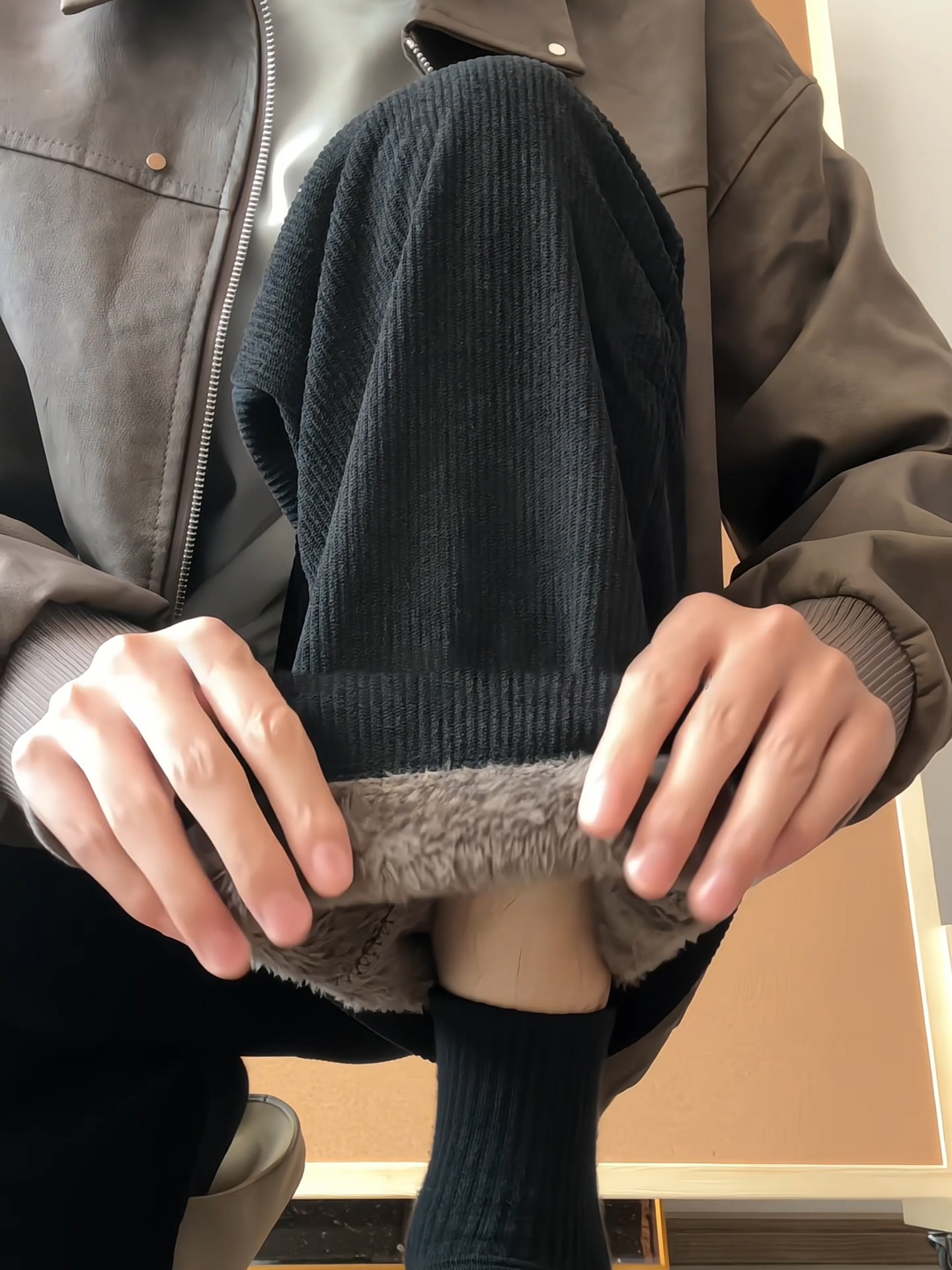 Thiened Fce Lined Corduroy Men - đánh giá và giá Corduroy Pant Warm