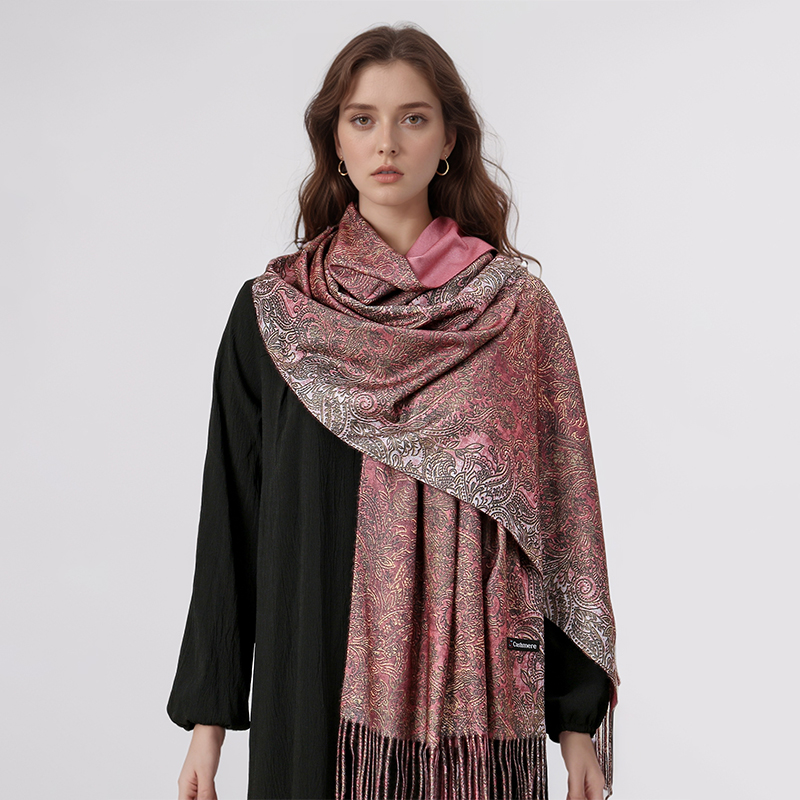 Luxury Paisley Pashmina Shawl  - đánh giá và giá Cashmere Pashmina Wrap