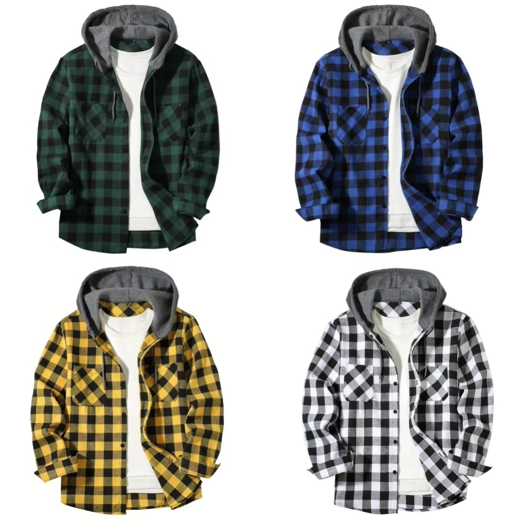 Men's Business Spring And Autu - đánh giá và giá Flannel Shirt Lined