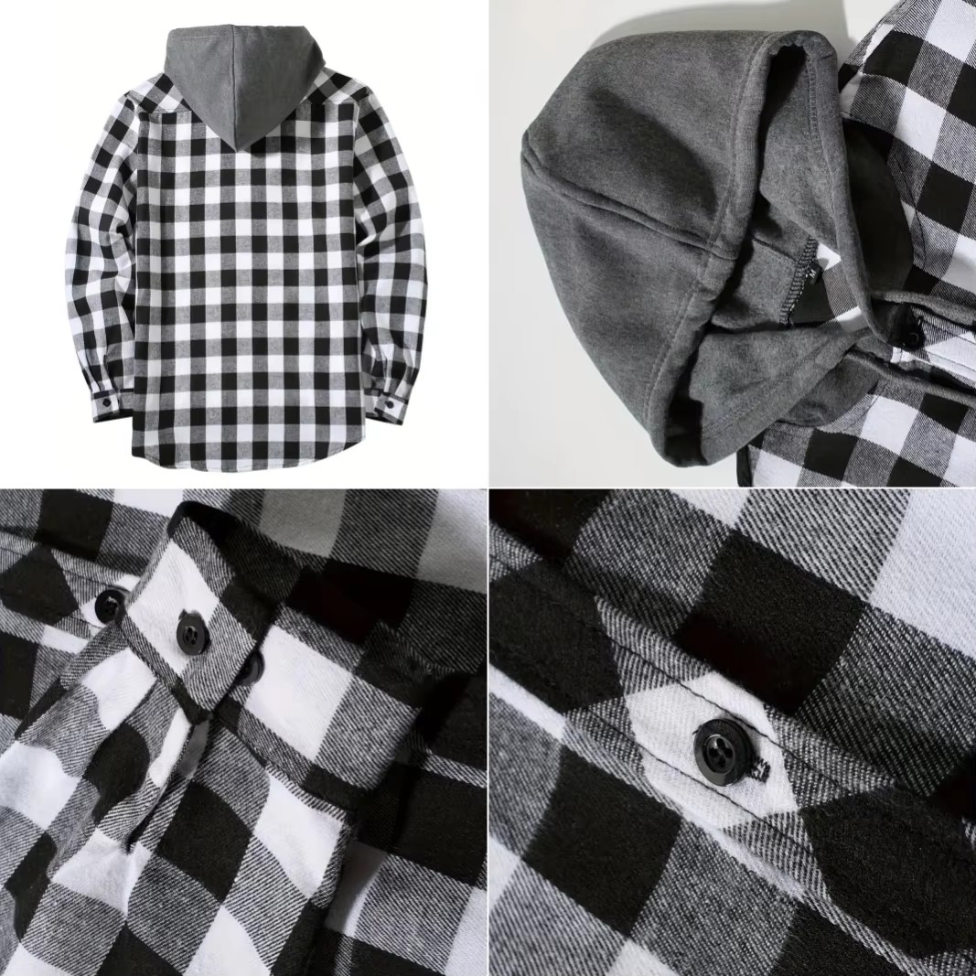 Men's Business Spring And Autu - đánh giá và giá Flannel Shirt Lined