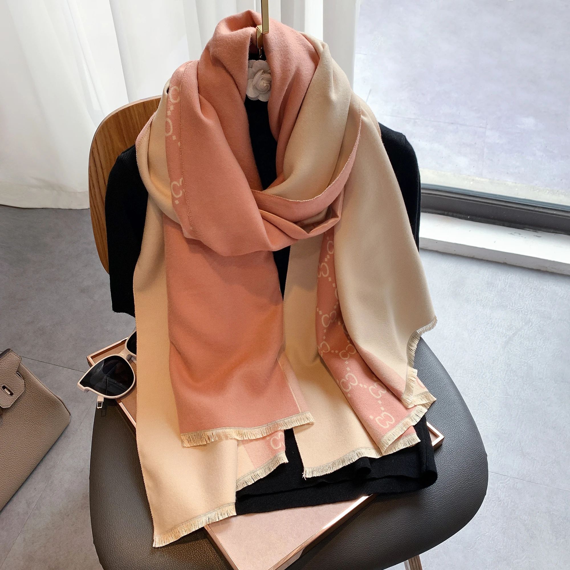 2025 Autumn and Winter New Eur - đánh giá và giá Wool Scarf Men