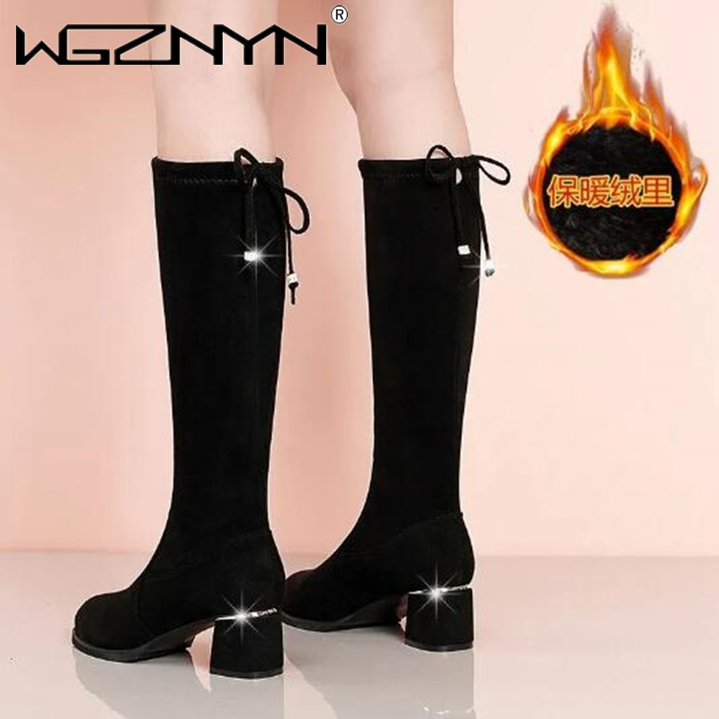 Women Autumn Winter Black Knee - đánh giá và giá Waterproof Winter Boot
