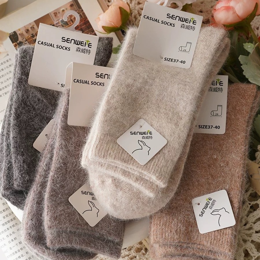 Thickened Wool & Rabbit Hair M - đánh giá và giá Thermal Sock Wool