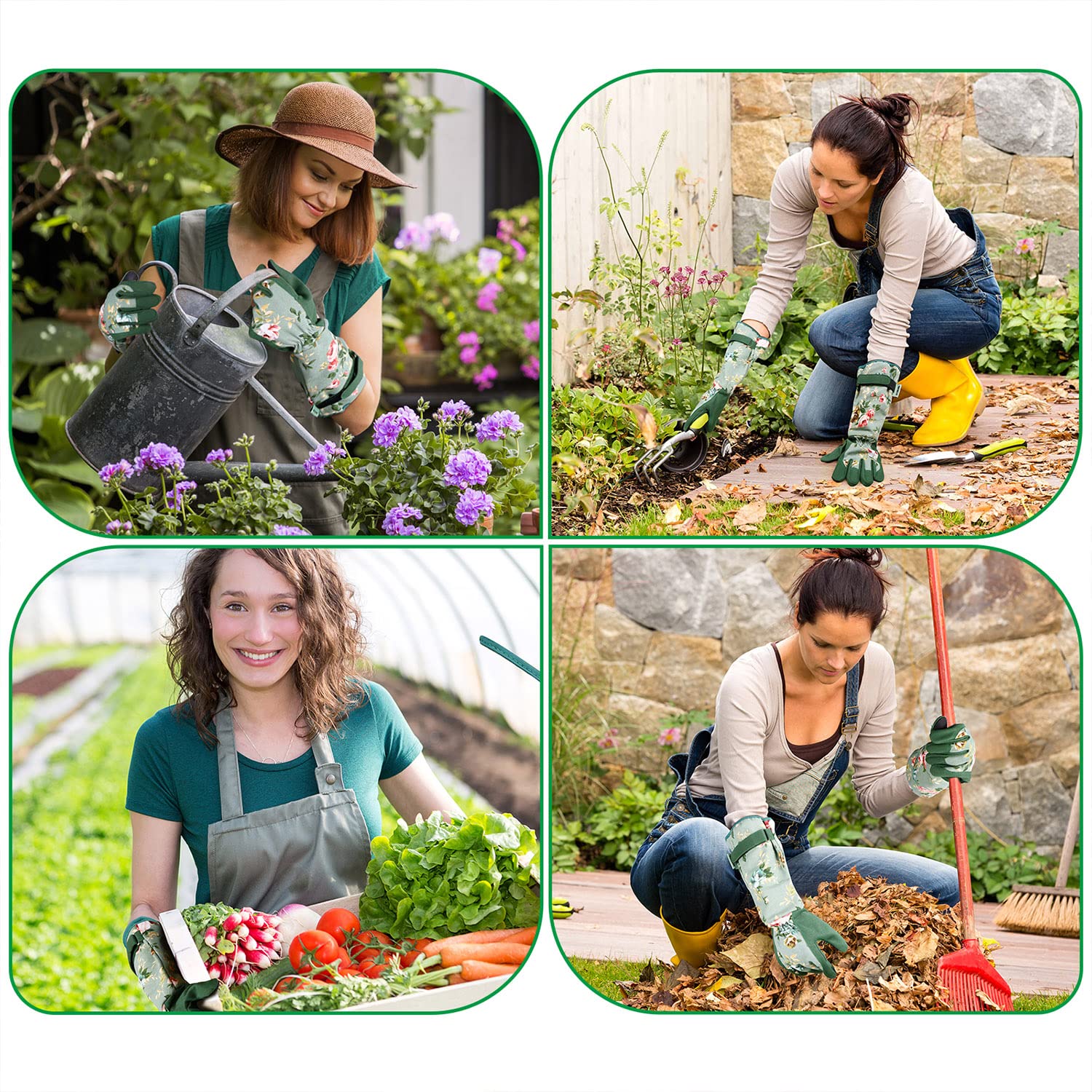 Women's Long Gardening Gloves, - đánh giá và giá Touch Screen Gloves