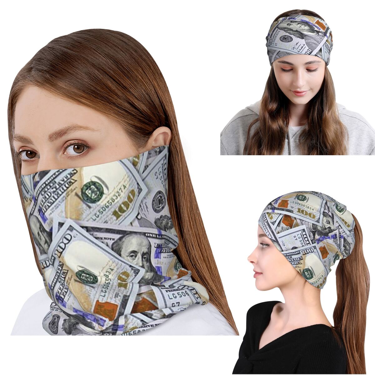Giant Money Background 100 Dol - đánh giá và giá Knit Beanie Hat Warm