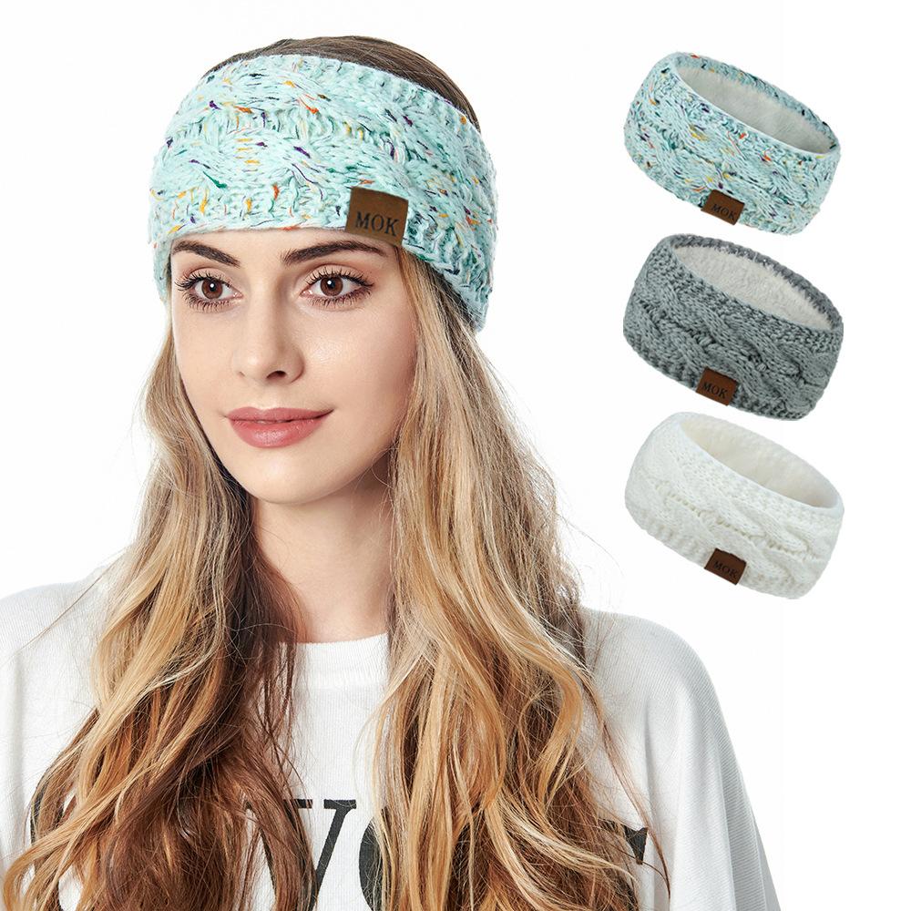 Trendy Cozy Women Crochet Head - đánh giá và giá Fleece Ear Warmer Band