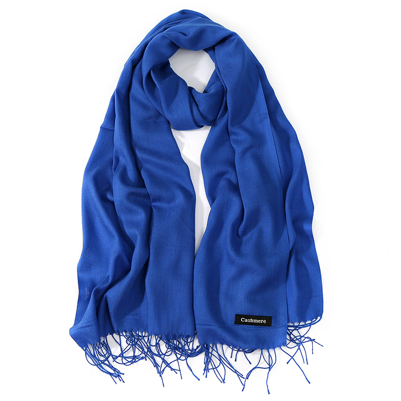 Fashion Solid Color 2020 Women - đánh giá và giá Cashmere Pashmina Wrap