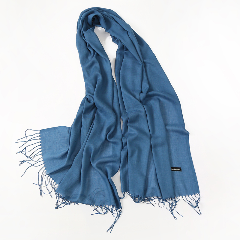 Fashion Solid Color 2020 Women - đánh giá và giá Cashmere Pashmina Wrap
