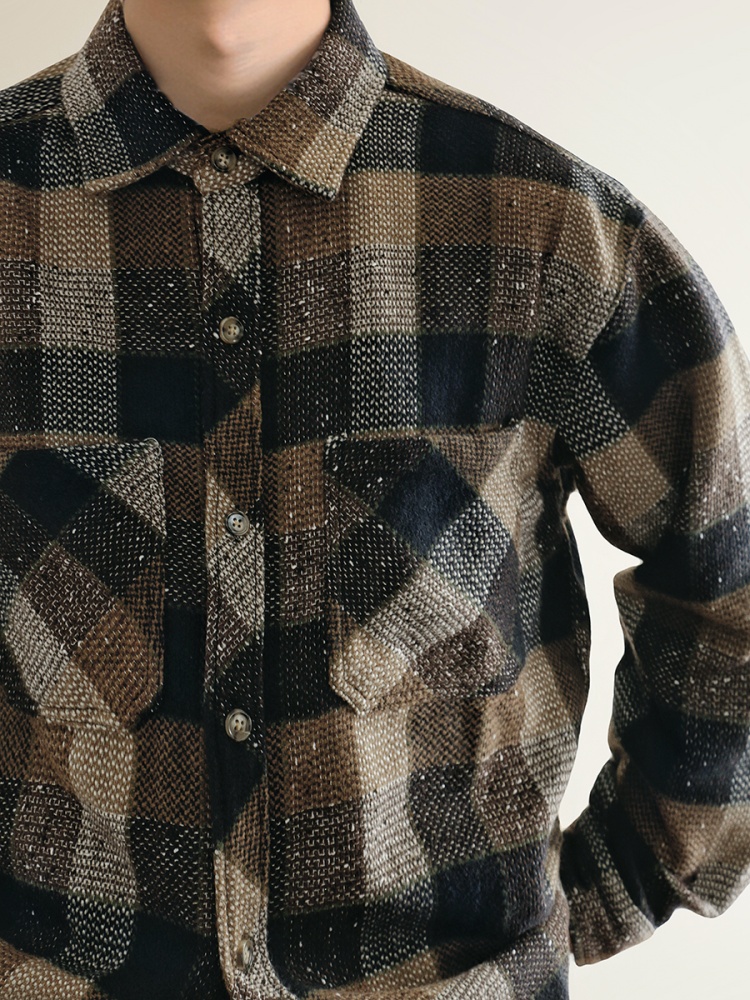 Mens American Vintage Yarn Dye - đánh giá và giá Flannel Shirt Lined