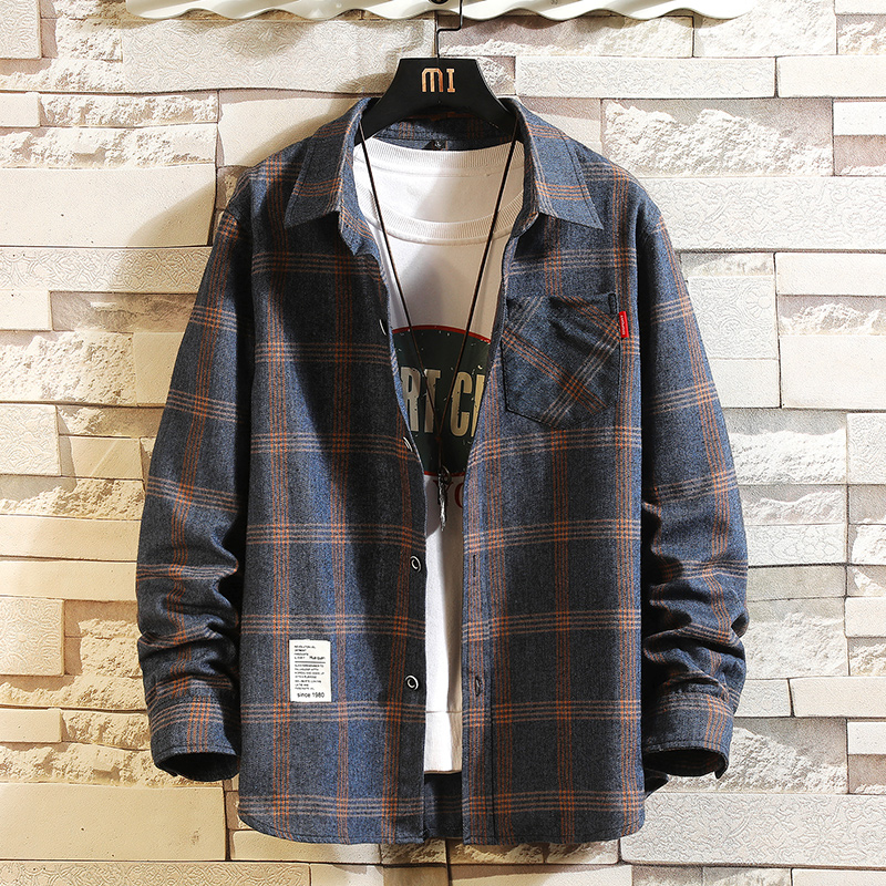 2025 Summer Men's Plaid Shirt  - đánh giá và giá Flannel Shirt Lined