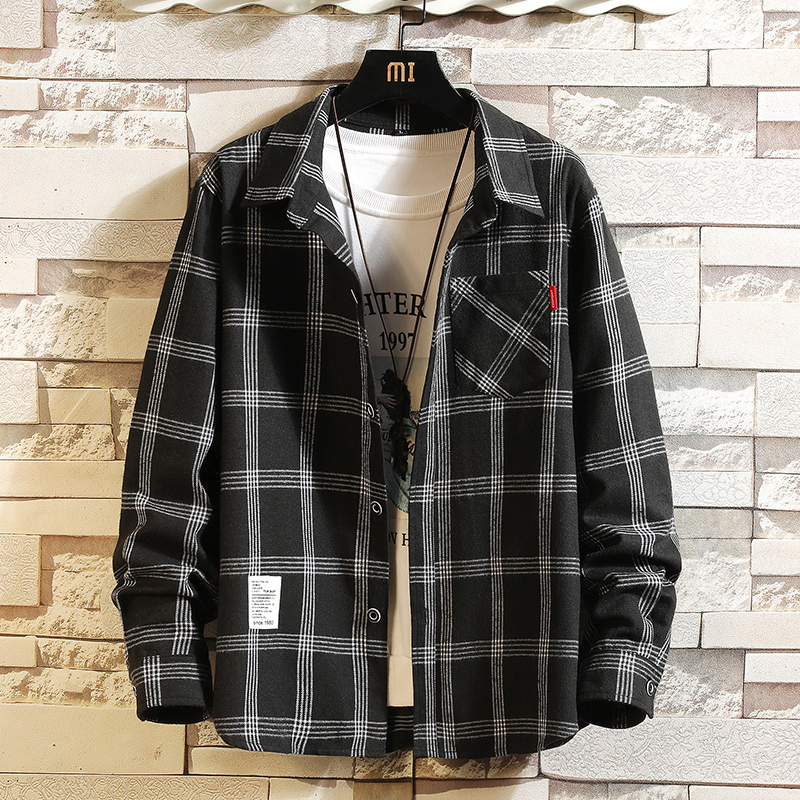 2025 Summer Men's Plaid Shirt  - đánh giá và giá Flannel Shirt Lined