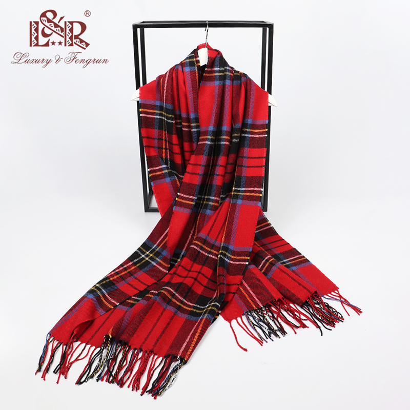 2022 winter men plaid scarf ca - đánh giá và giá Wool Scarf Men