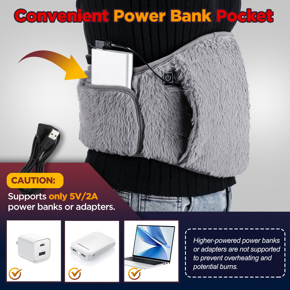 Electric Heating Waist Belt 3  - đánh giá và giá Hand Warmer Electric