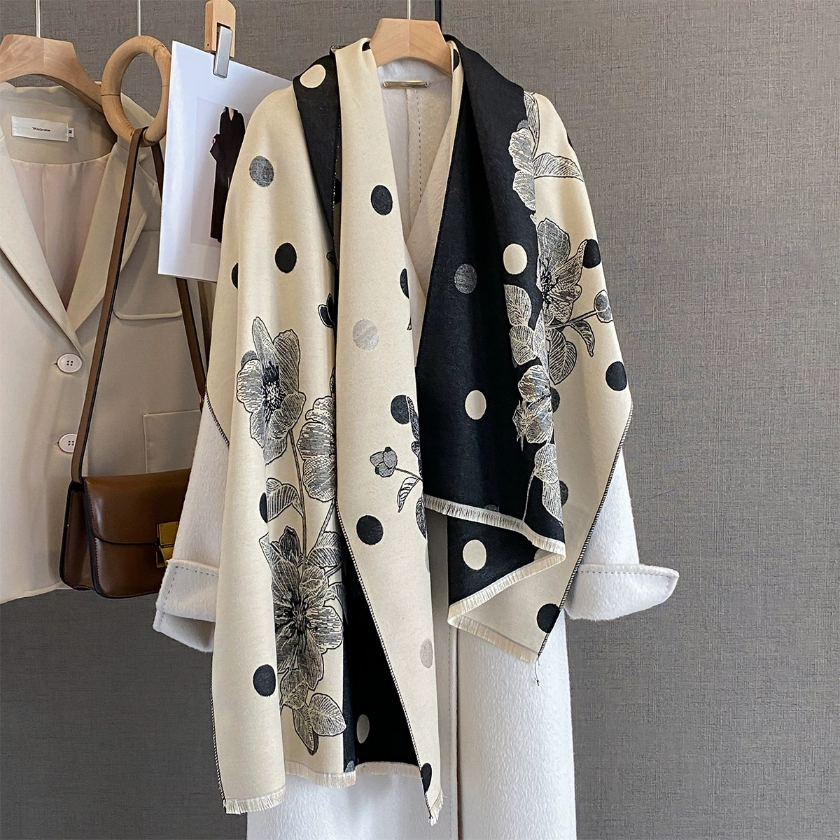 2025 Women Thicken Luxury Wint - đánh giá và giá Cashmere Pashmina Wrap