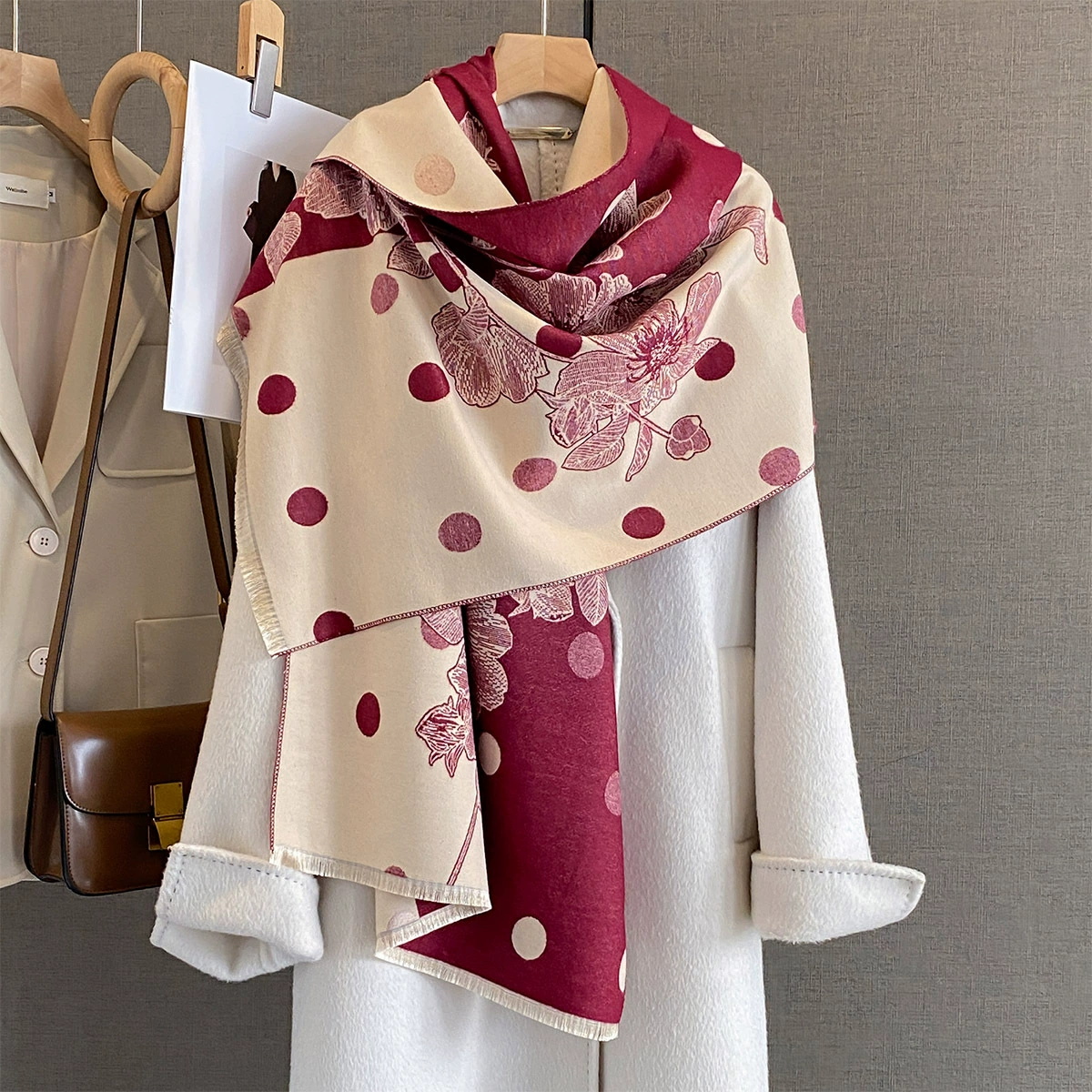 2025 Women Thicken Luxury Wint - đánh giá và giá Cashmere Pashmina Wrap