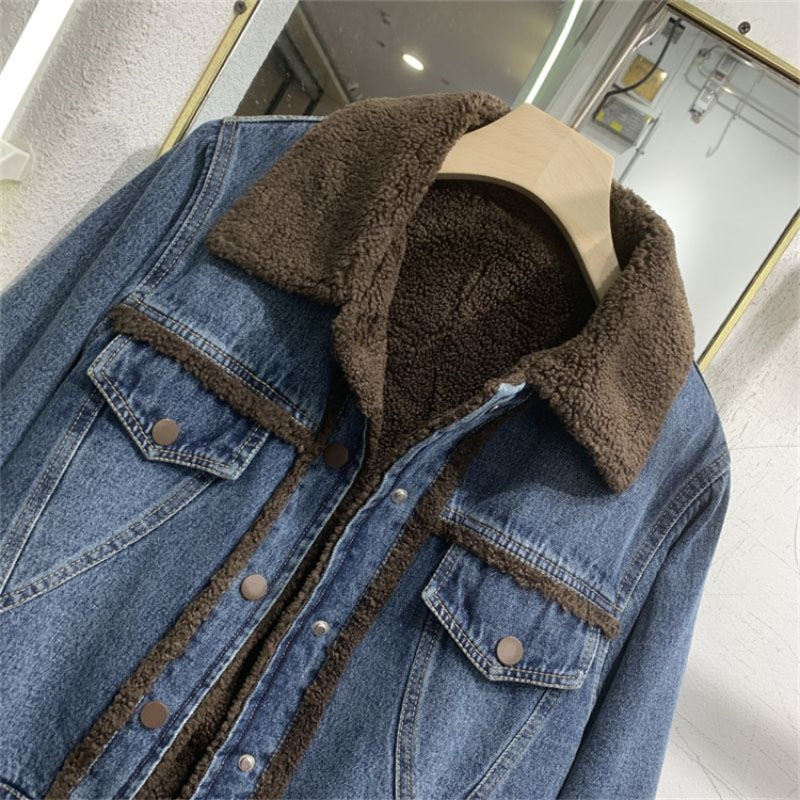 Thickened Denim Winter Coat Co - đánh giá và giá Down Jacket Packable