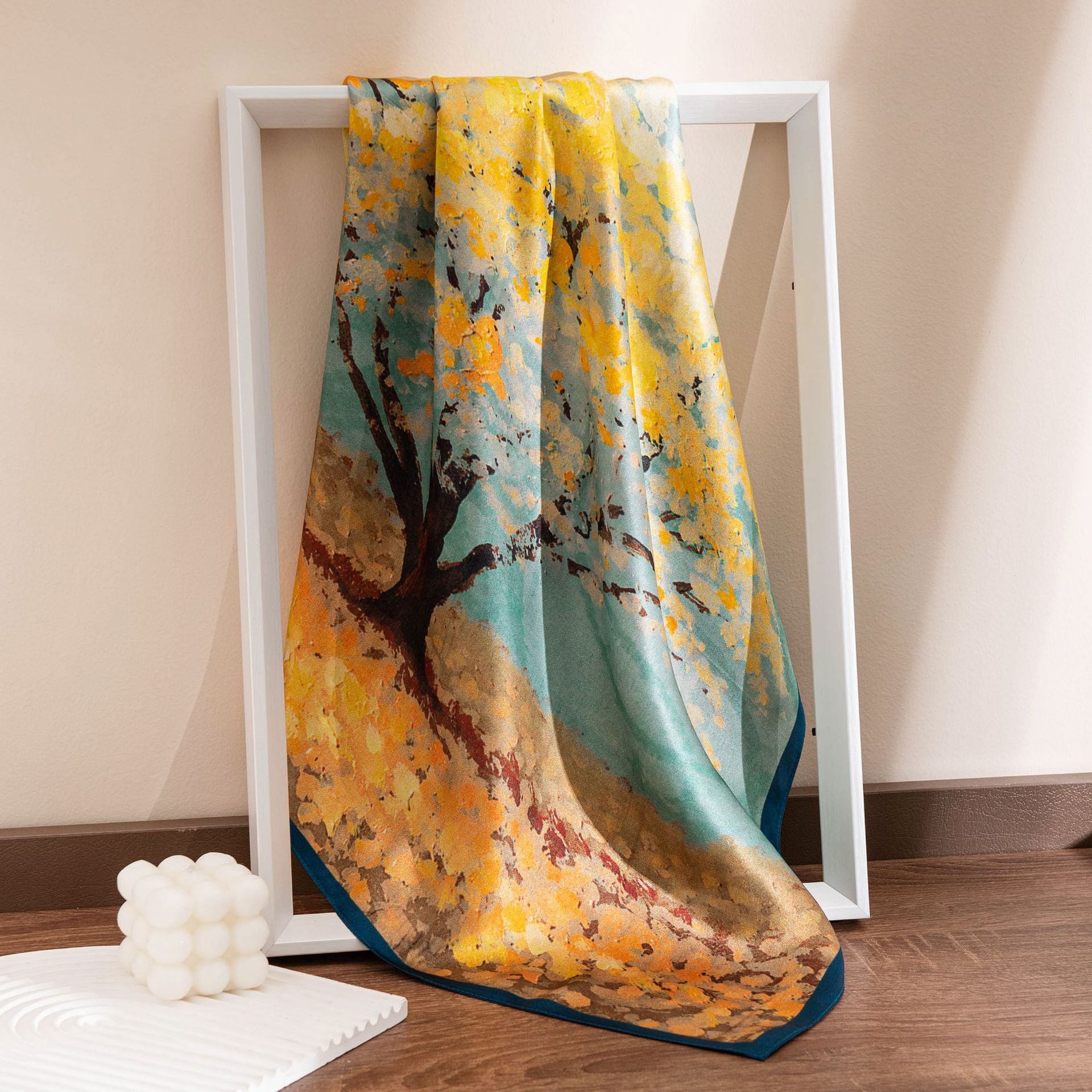 Mulberry silk scarf 2025 new r - đánh giá và giá Shawl Wrap Winter