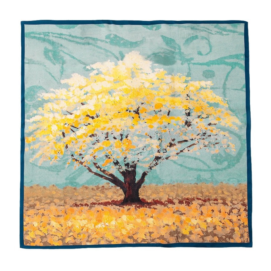 Mulberry silk scarf 2025 new r - đánh giá và giá Shawl Wrap Winter