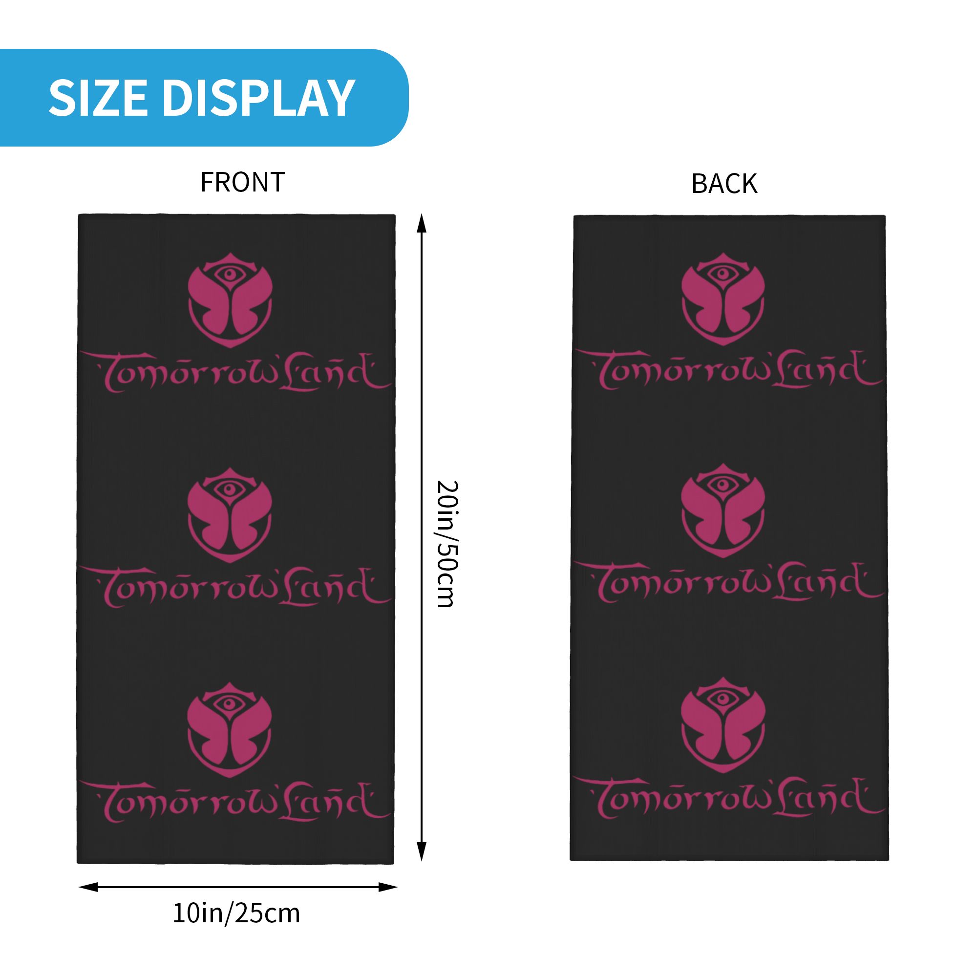 Custom Tomorrowland Neck Gaite - đánh giá và giá Neck Gaiter Fleece